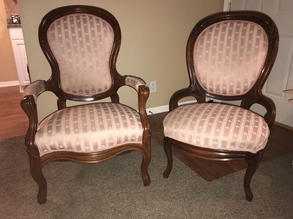 Pair Of Antique Victorian Chairs (Furniture) In Lincoln, NE - OfferUp - Pair Of Antique Victorian Chairs (Furniture) In Lincoln, NE - OfferUp
