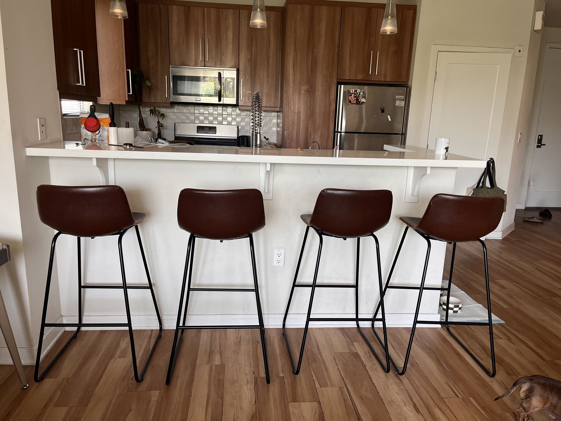Set Of 4 Bar Stool