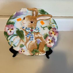 Easter Fitz and Floyd plates