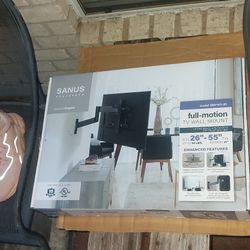 Sanus Preferred Full Motion 26-55 Inch TV Wall Mount 