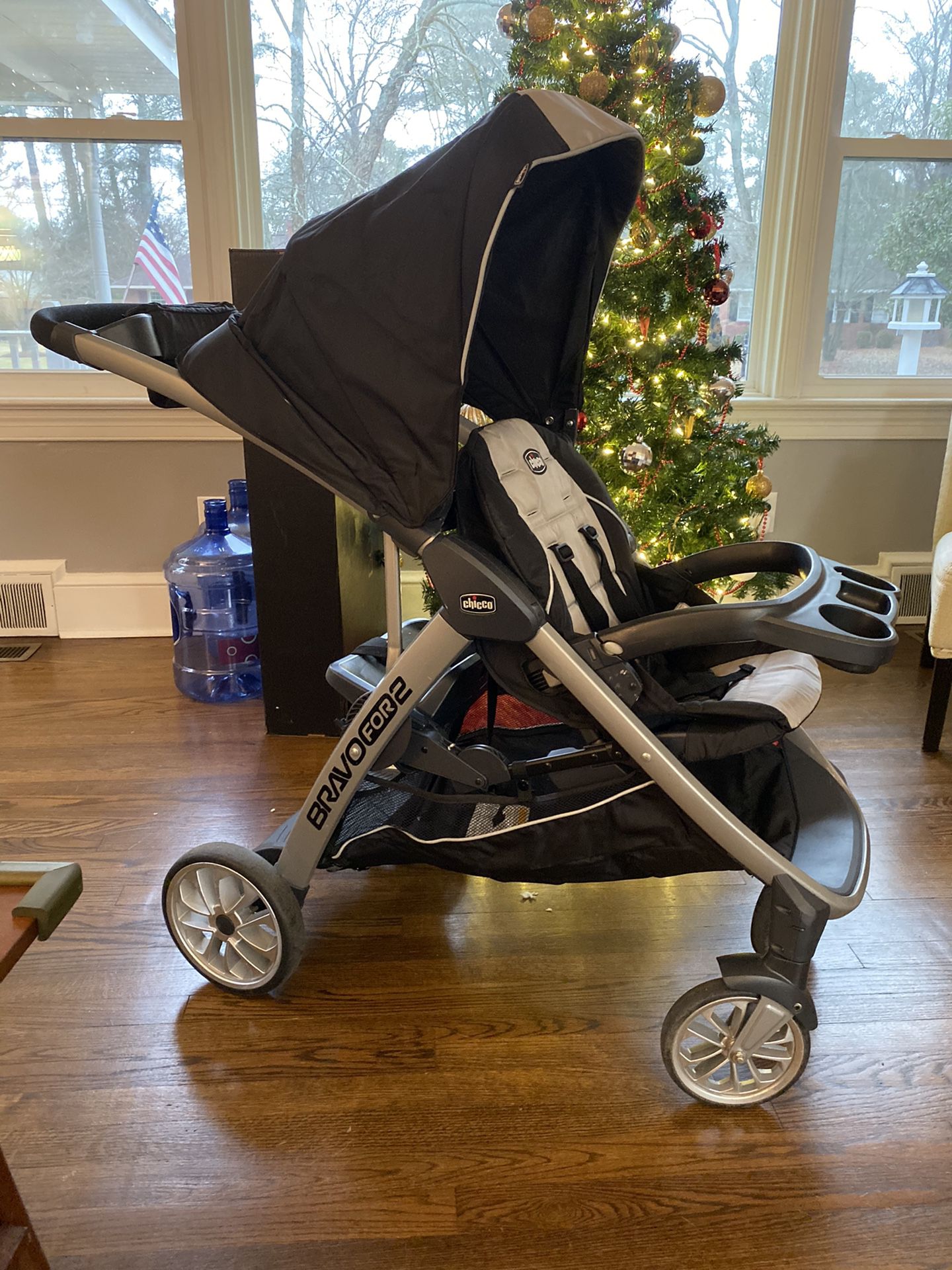 Chicco bravo for two double stroller