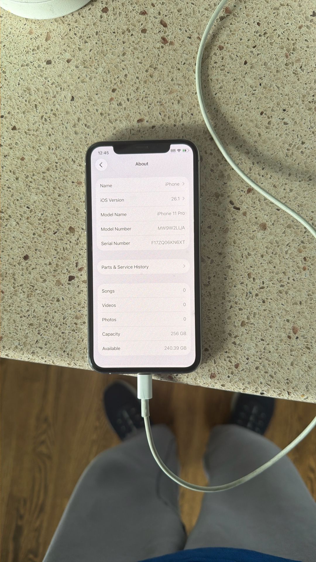 iPhone 11pro 256gb White