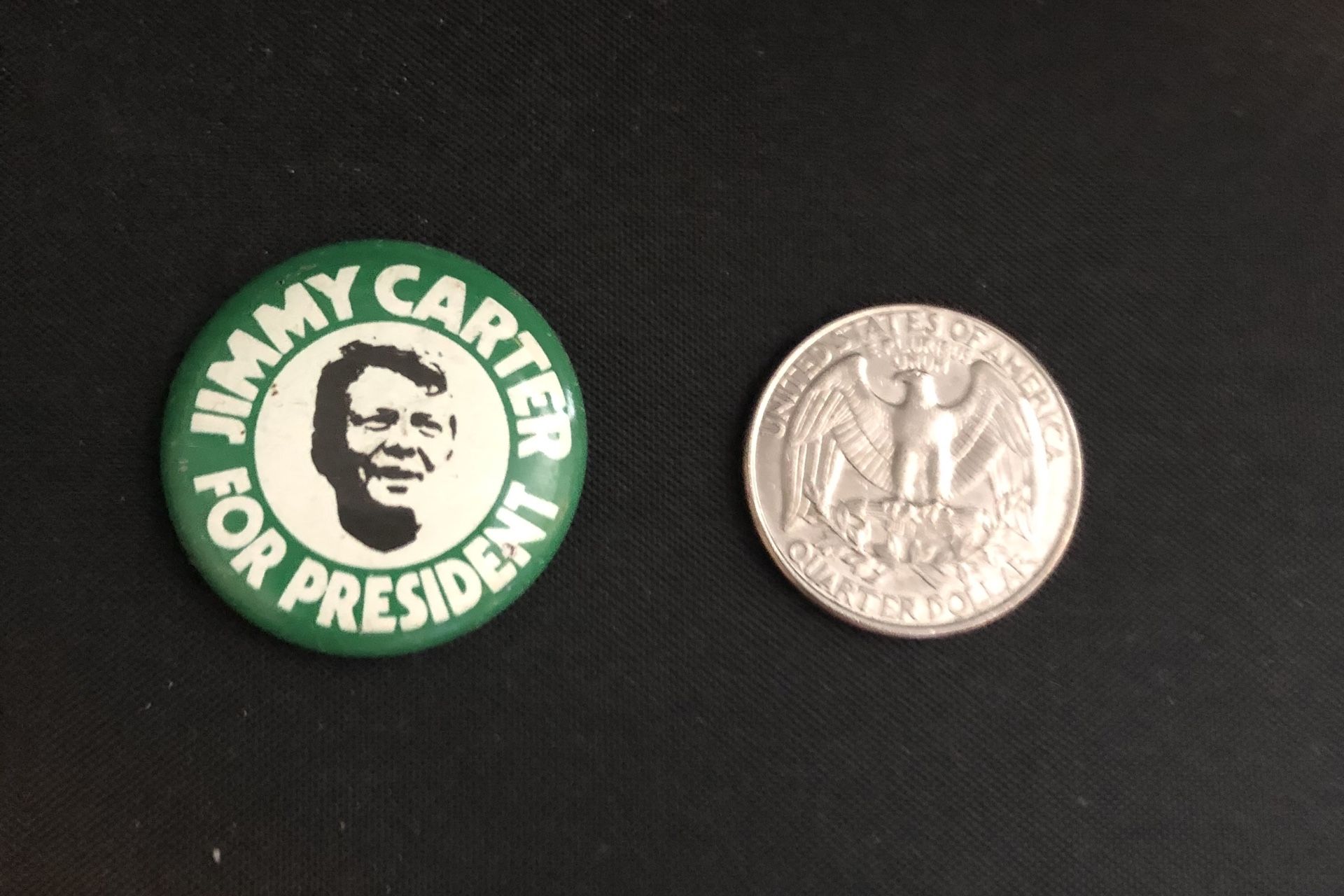 1976 Jimmy Carter Campaign Button