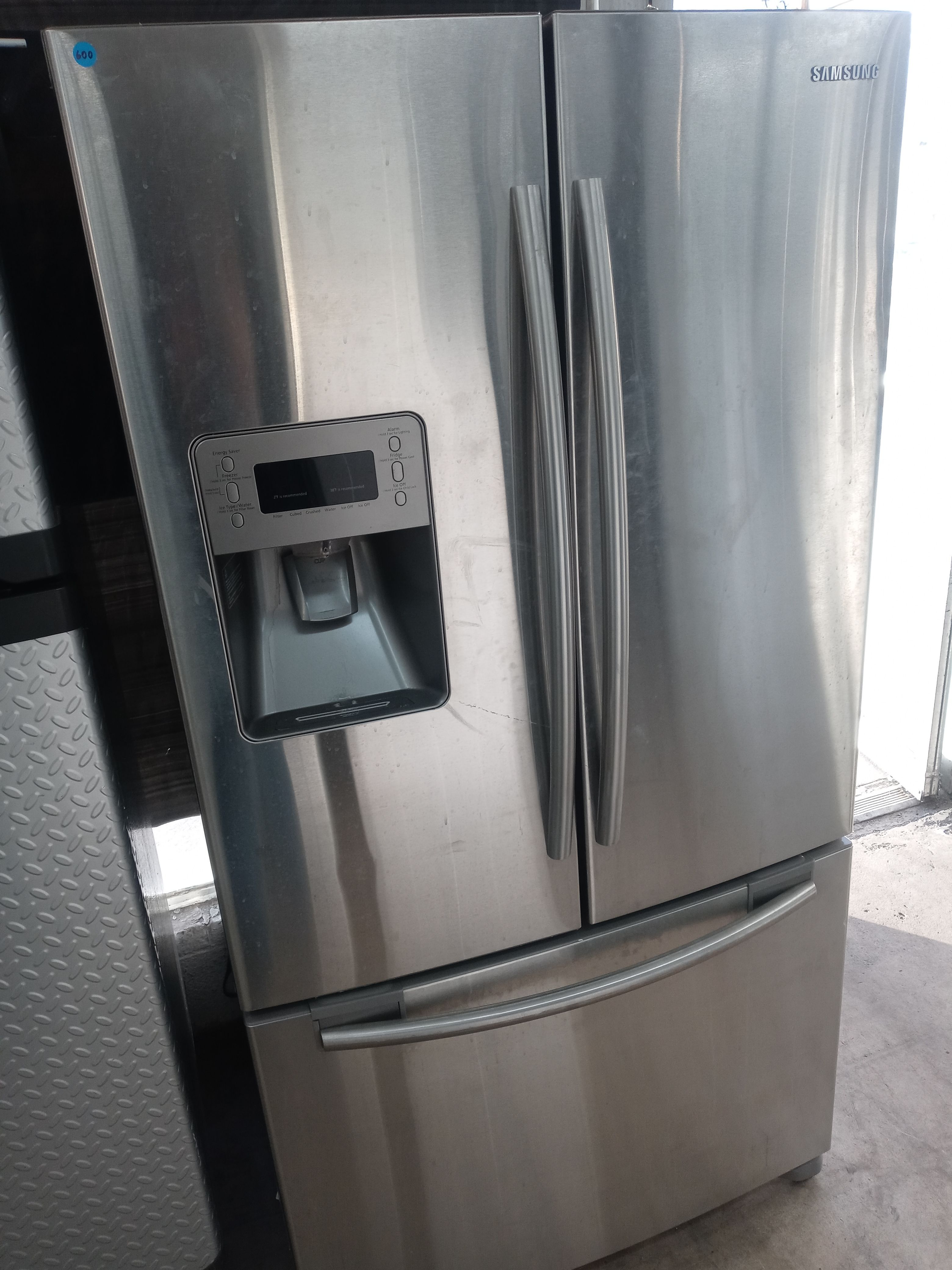 Samsung stainless steel french door refrigerator - Free delivery