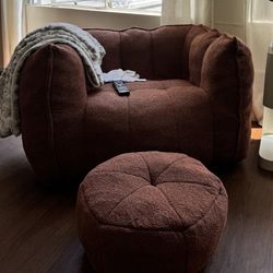 Ottoman Bean Bag Chair