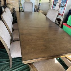 Large Rectangle Dining Table With Leaf Extension 