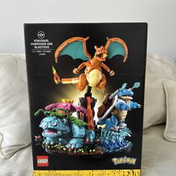 Brand New Lego Pokemon Charizard Venasaur Blastoise