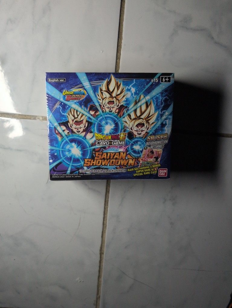 Dragon Ball Card Game 'Saiyan Showdown 