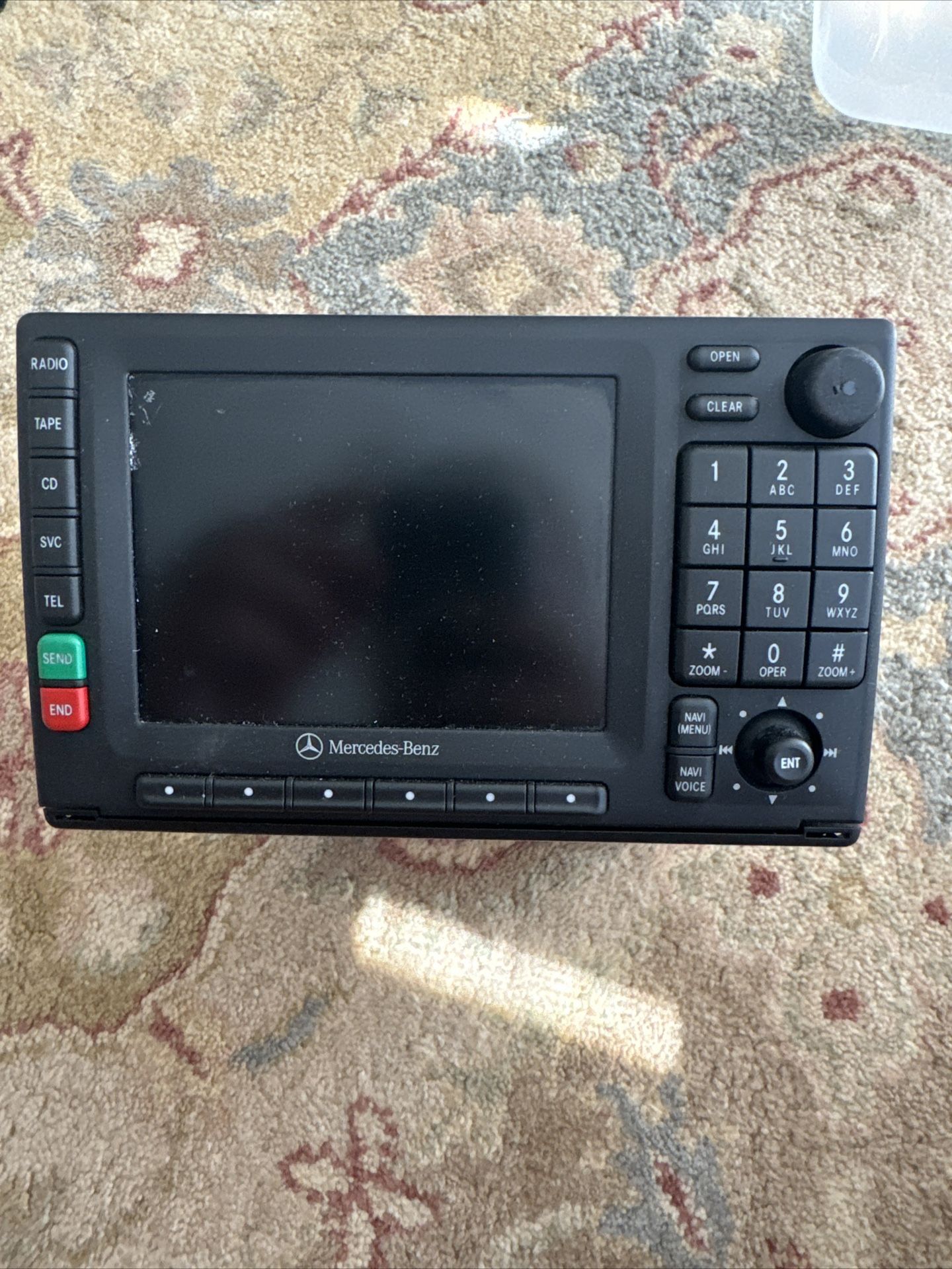 Mercedes Benz OEM Navigation Radio CD System Model MCS NV4BN110 Screen