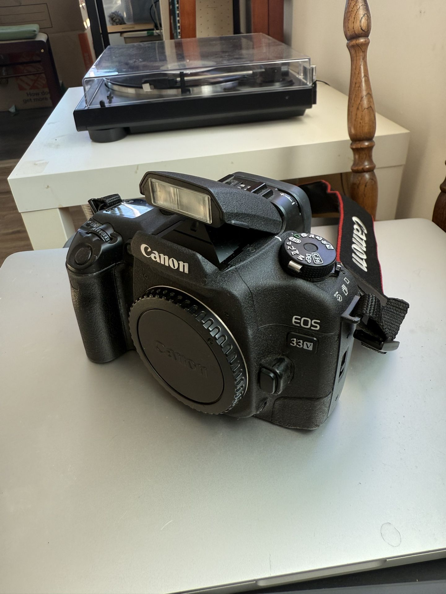Canon EOS 33V 35mm SLR Film Camera, Battery Included