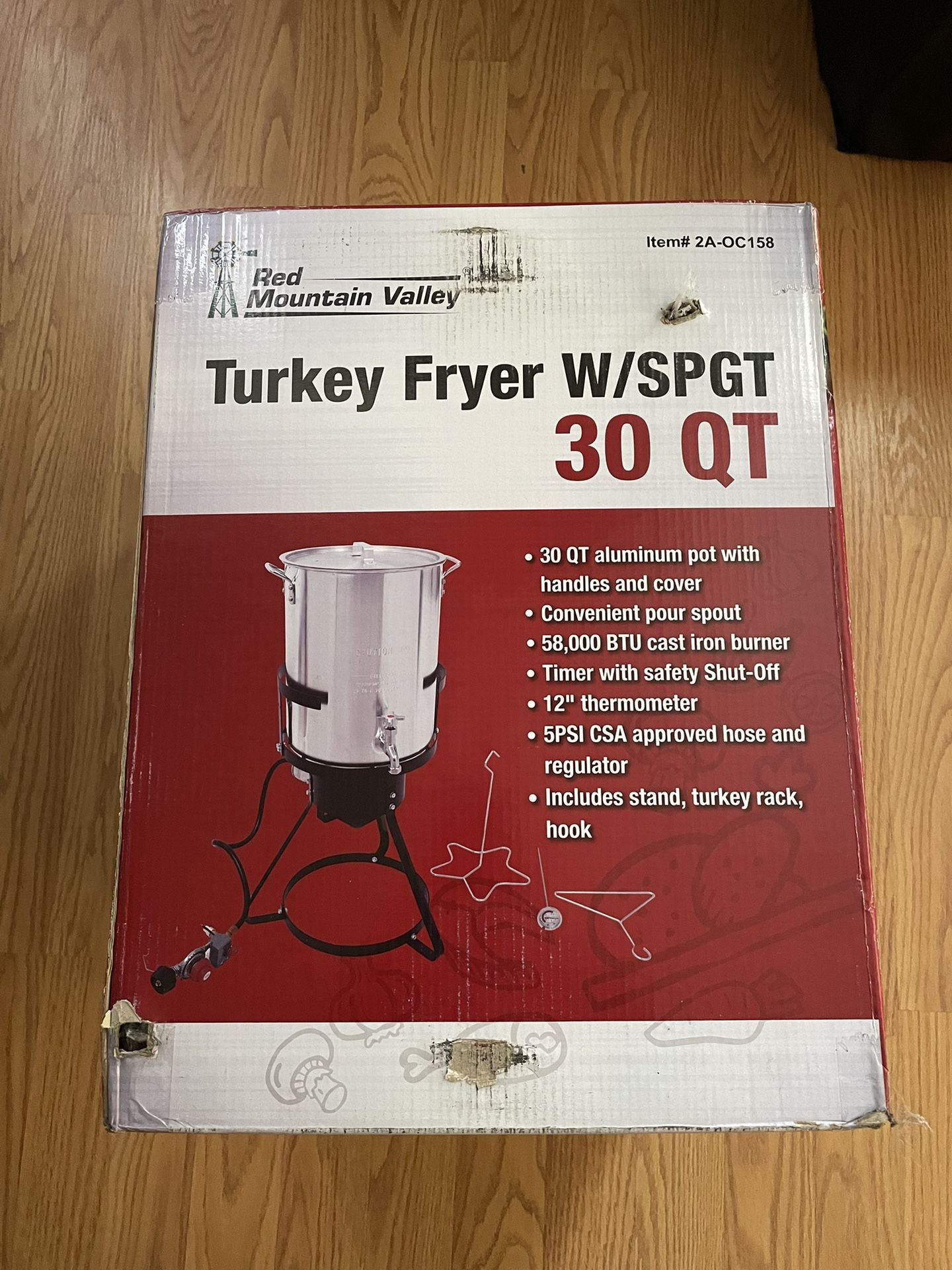 Turkey Deep Fryer 30qt