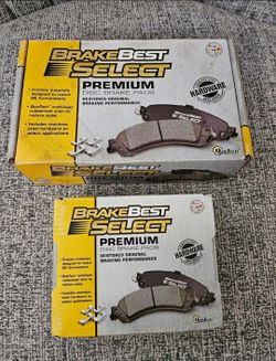 New BrakeBest Premium Front/Rear Brake Pads (SC884-SC885)