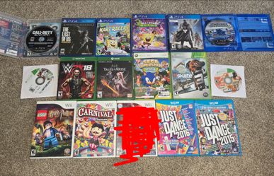 Mixed Video Game Lot