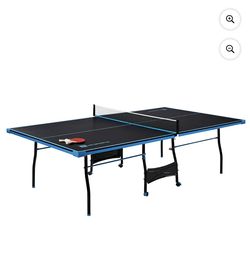 (BRAND NEW) MD Sports Official Size Ping Pong Table – Blue/Black