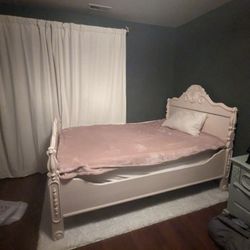 Vintage, Hand Repainted Bed
