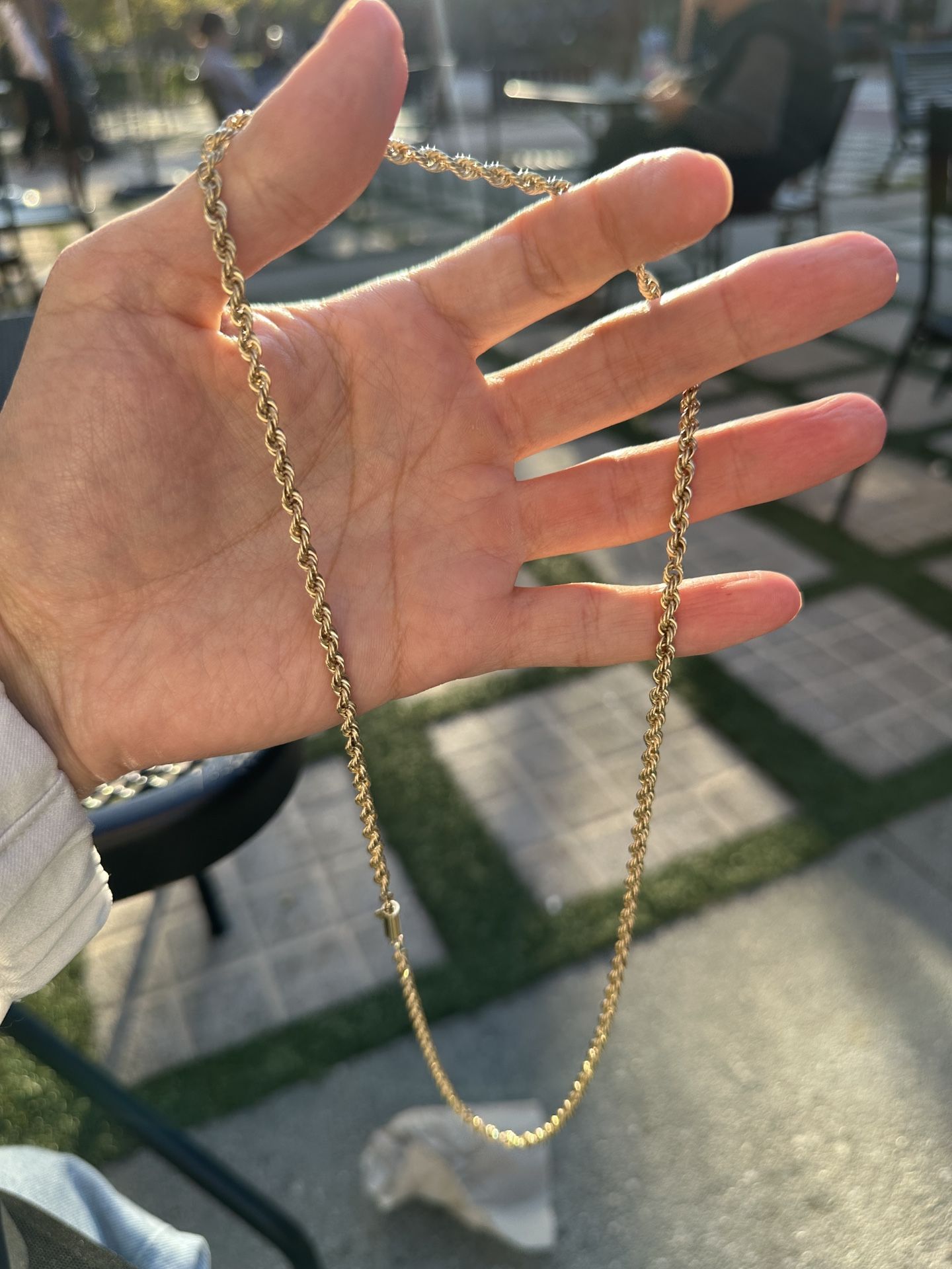10K Gold Chain 24” 23.48 Grams