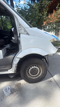 Mercedes Sprinter passenger fender 2018