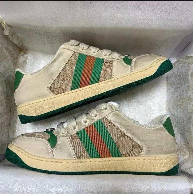 GUCCI Gucci Screener Women's Casual Shoes Size 39
