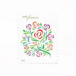 2013 First-Class Forever Stamp - Wedding Series: Where Dreams Blossom