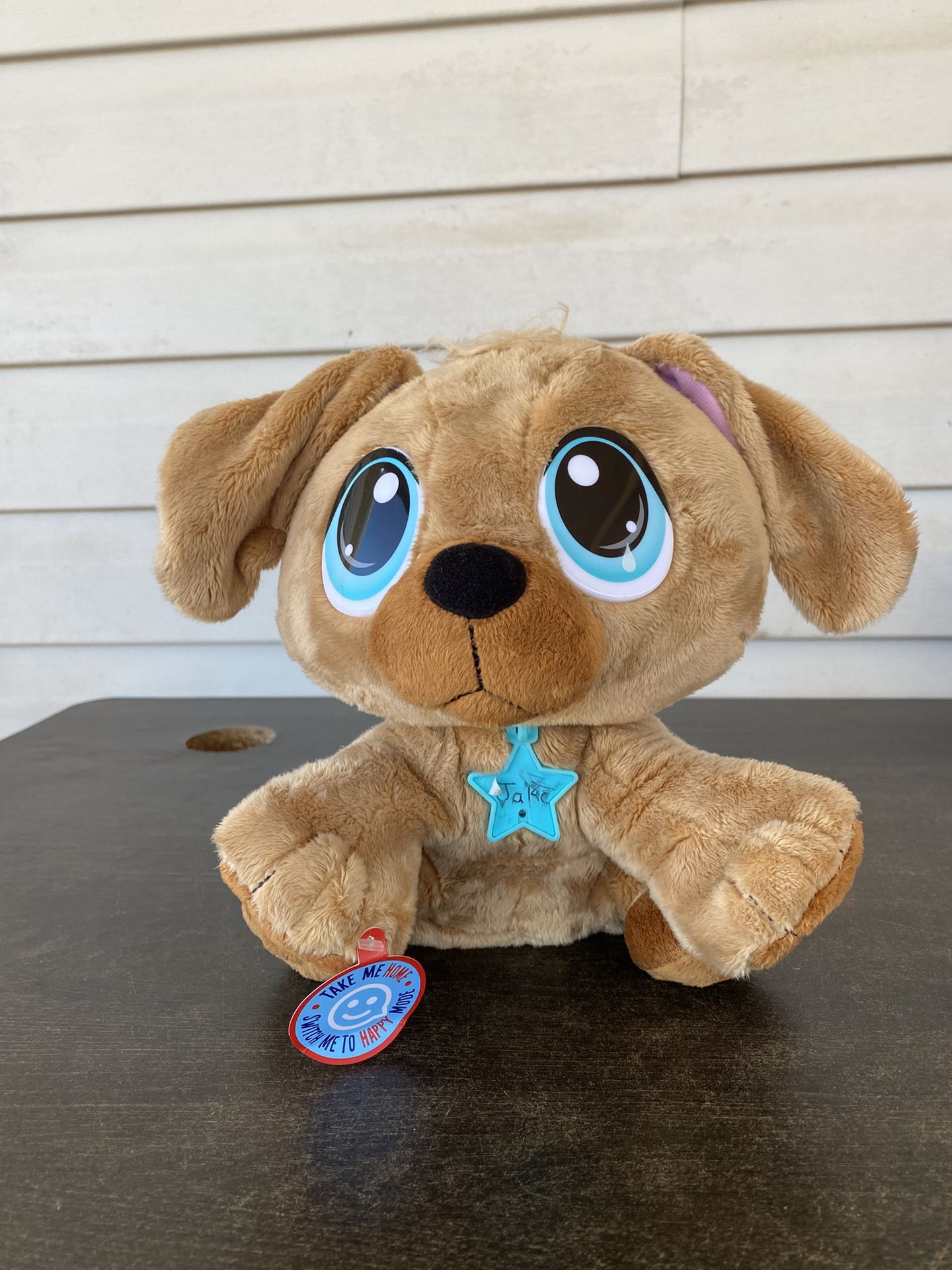 Rescue Tales Adoptable Pets Golden Retriever Interactive Plush Toy Dog 9.5"