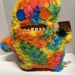LIMITED EDITION NEW FUGGLER BIGG FUGG Plush XL 18”  Sir Splodge A Lot