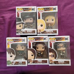 ATTACK ON TITAN AOT FUNKO POPS