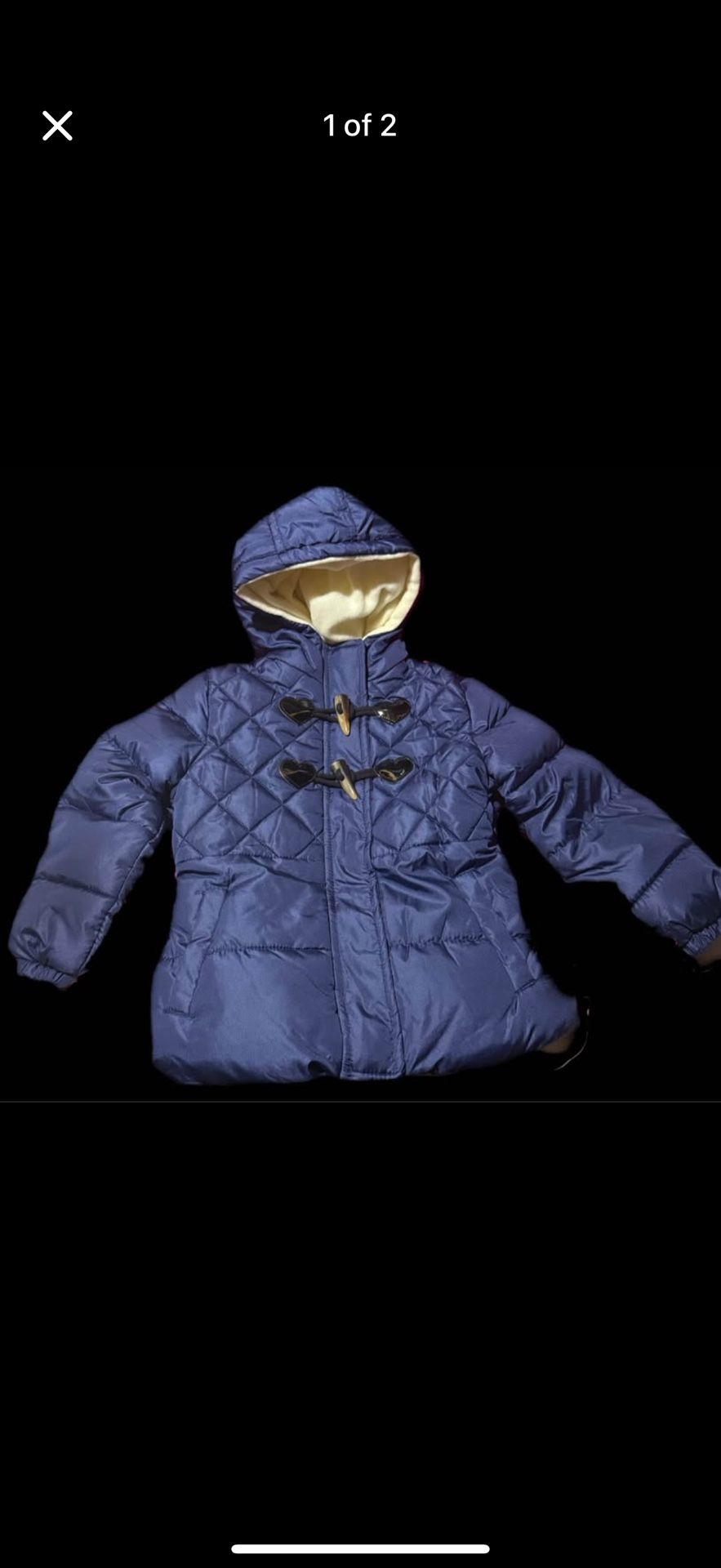 BRAND NEW Girls Pink Platinum hooded fleece lined jacket