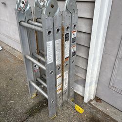 12’ Multi-position Aluminum Ladder