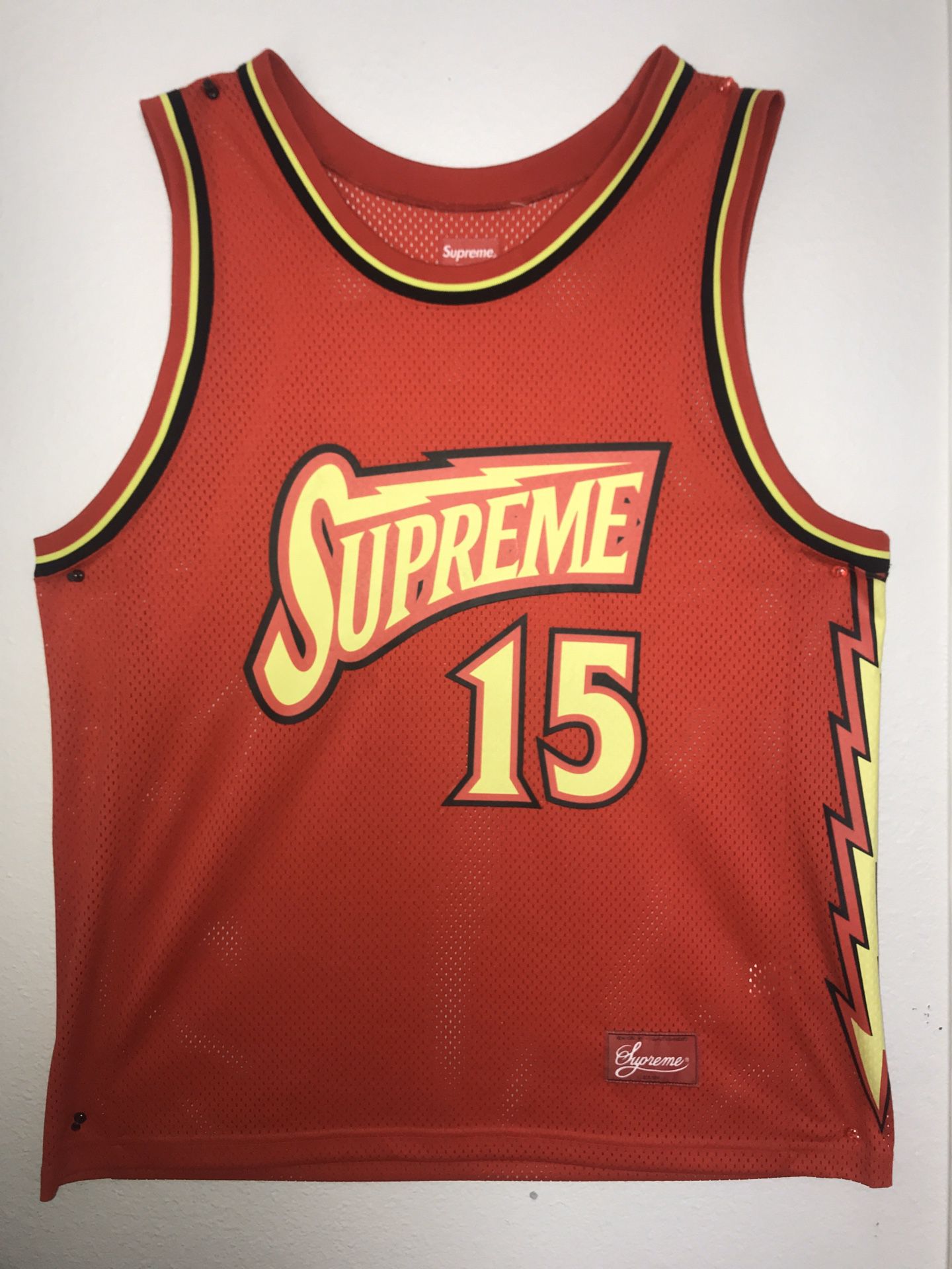 Supreme basketball jersey