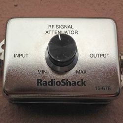 Radio Shack 15-678 RF Signal Attenuator TV/UHF/VHF Bi-Directional 