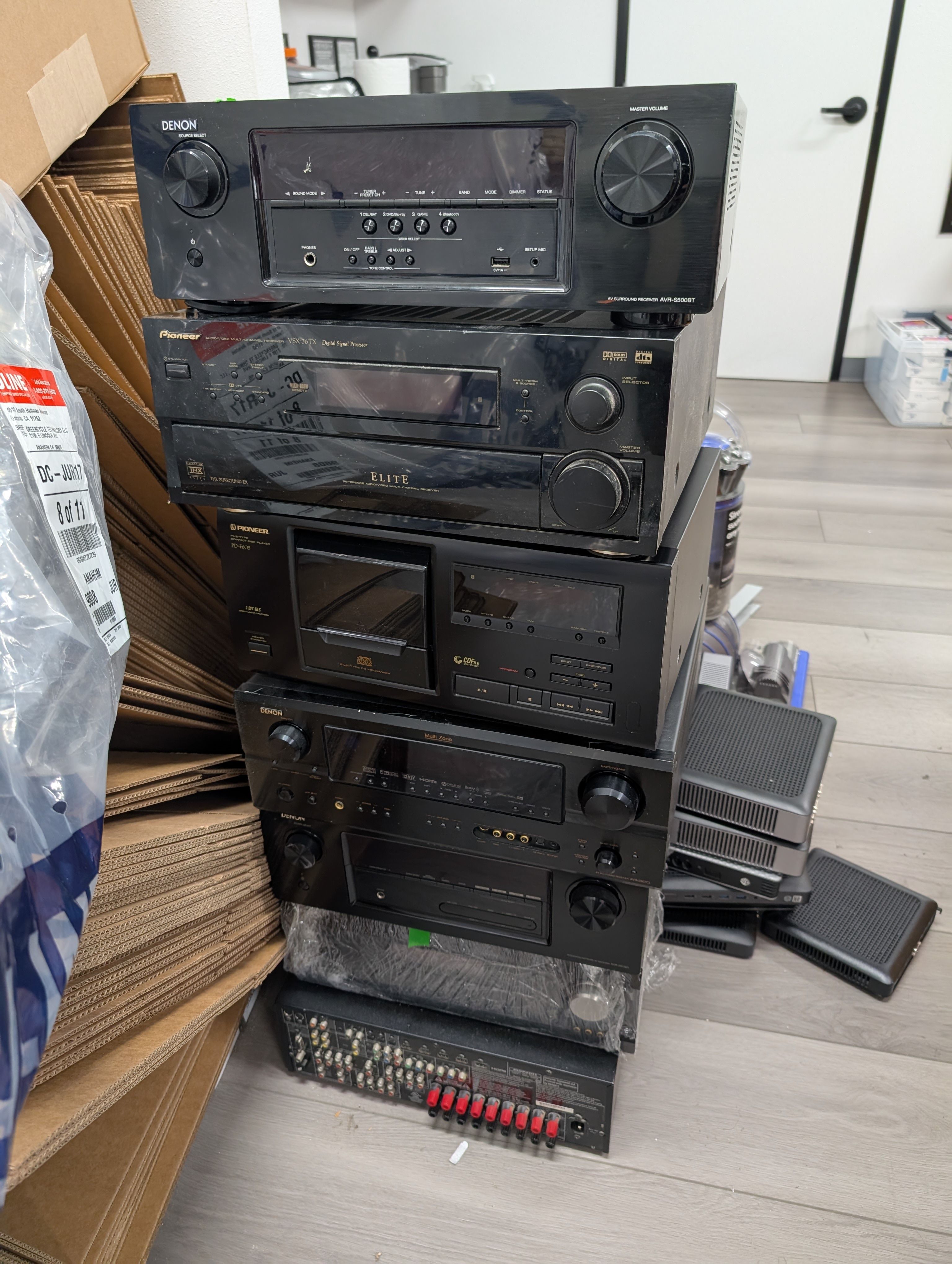 Used Audio Receivers & DVD Players