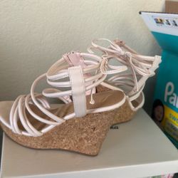 Sugar Hailsey Platform Cork Wedges