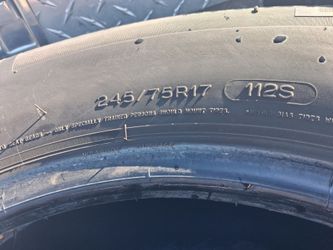 Two tires 245/75/17