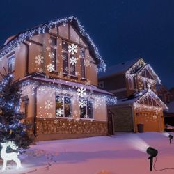 Christmas Snowflakes Projector Laser