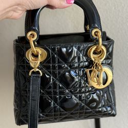 Lady Dior Mini Patent Bag 1997