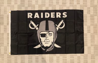 Las Vegas Raiders Fan Flag