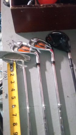 Ping Zing 2 ,Putter2 Cobra Amp,1FlexFW Ultrelite Driver