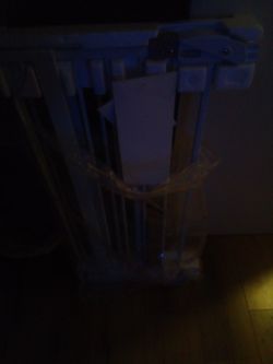Baby Gate Brand Took Out Of Box White Talk Good Quality Decent $30