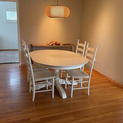 Pottery Barn Table And Chairs