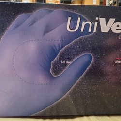 Nitrile Examination gloves.
