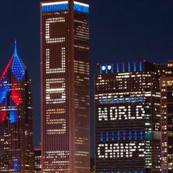 Chicago Cubs Championship Skyline - 11x14 Original Photograph