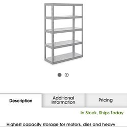 Uline Heavy Duty Shelving 