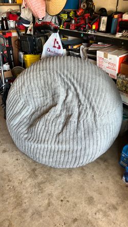 Grey Beanbag Chair