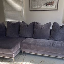 Z Gallery down sectional. 