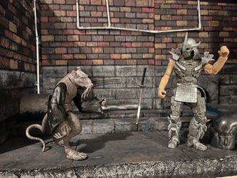 Shredder And Splinter Action Figures