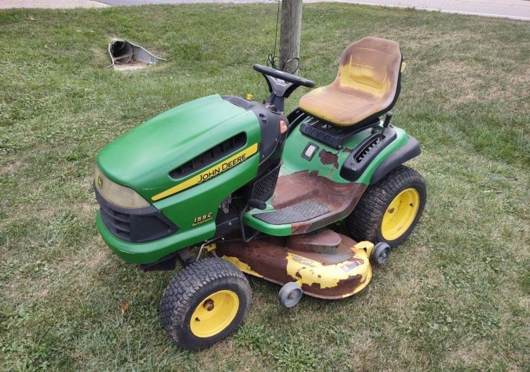 John Deere 155c Transmission Only Or Sell The Whole Tractor For $400