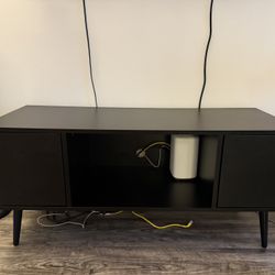 Black TV Console 