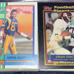 Mystery 50x Count Of Football Cards (Range From 60’s-Present Day)