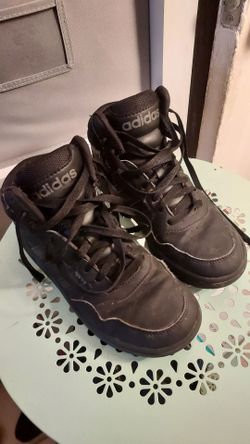 Youth Adidas High-Top Sneakers Black