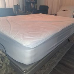 Queen Size Adjustable Bed/base Comes With Mattress